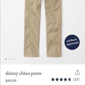 Abercrombie skinny chino khaki